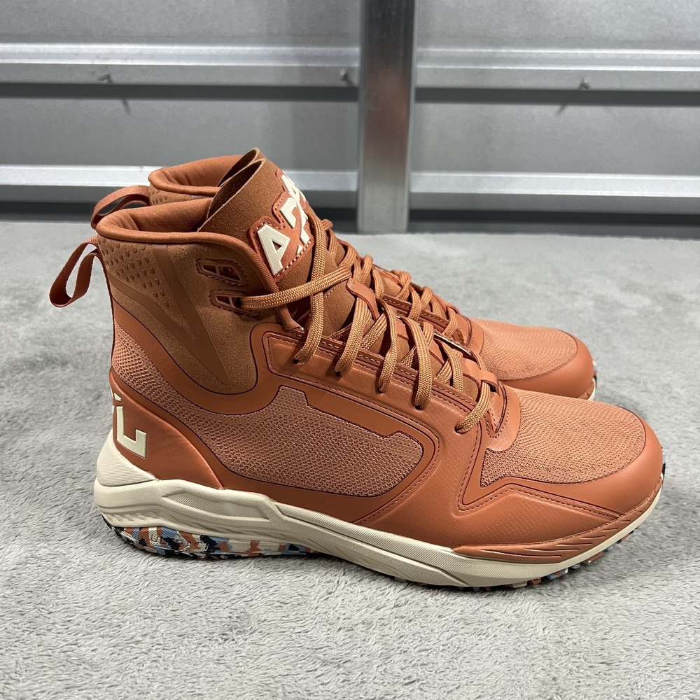APL Techloom Defender Shoes Mens 10.5 Orange High Top Hiking Sneakers